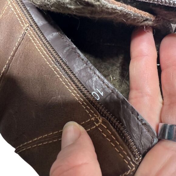 Steve Madden Booster mens fleece lined boots size 10 - Picture 4 of 8